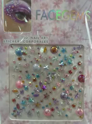 Piedras Con Adhesivo Facegems De Varios Colores