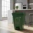 Papelera Basurero Pedal 35 Uso Institucional Verde