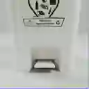 Basurero Pedal 35 L Uso Institucional Blanco