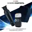Afeitadoras Profesional Patillera Y Rasuradora Shaver Con Estuche Recargable