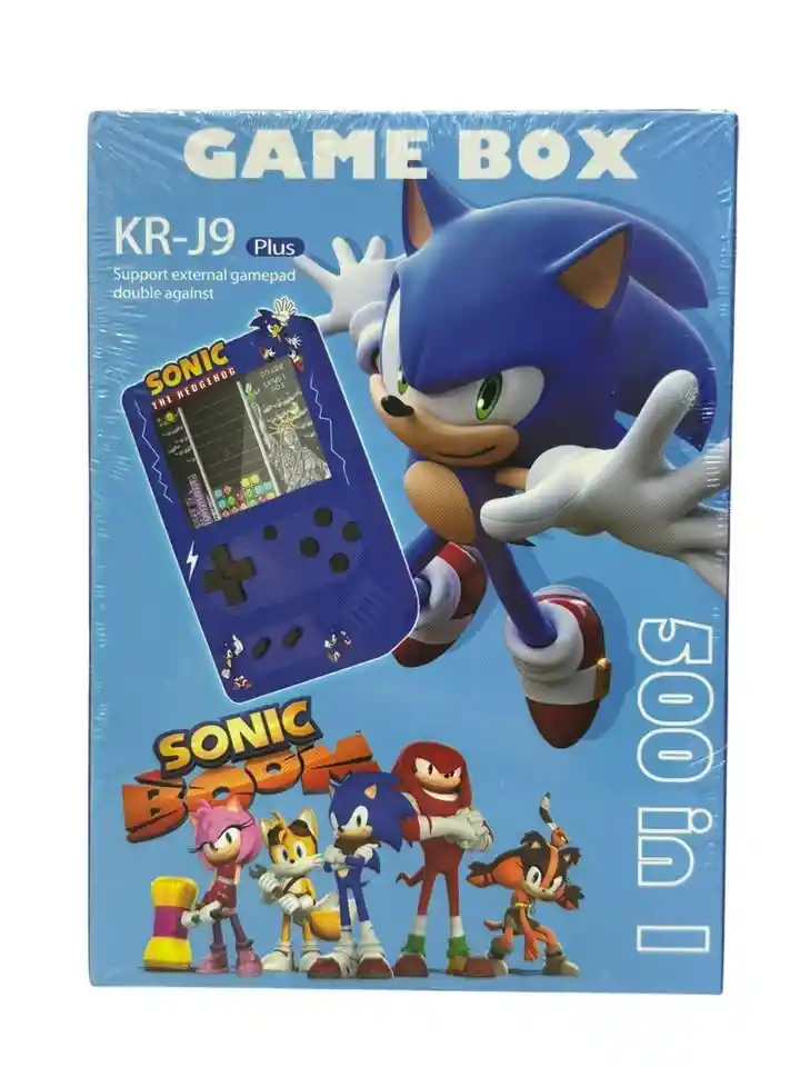 Sonic Consola Juegos Animados Retro