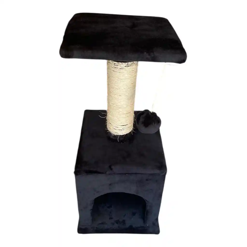 Gimnasio Para Gatos Con Rascador, Cama Y Cueva 75x35x35 Cm Color Azul