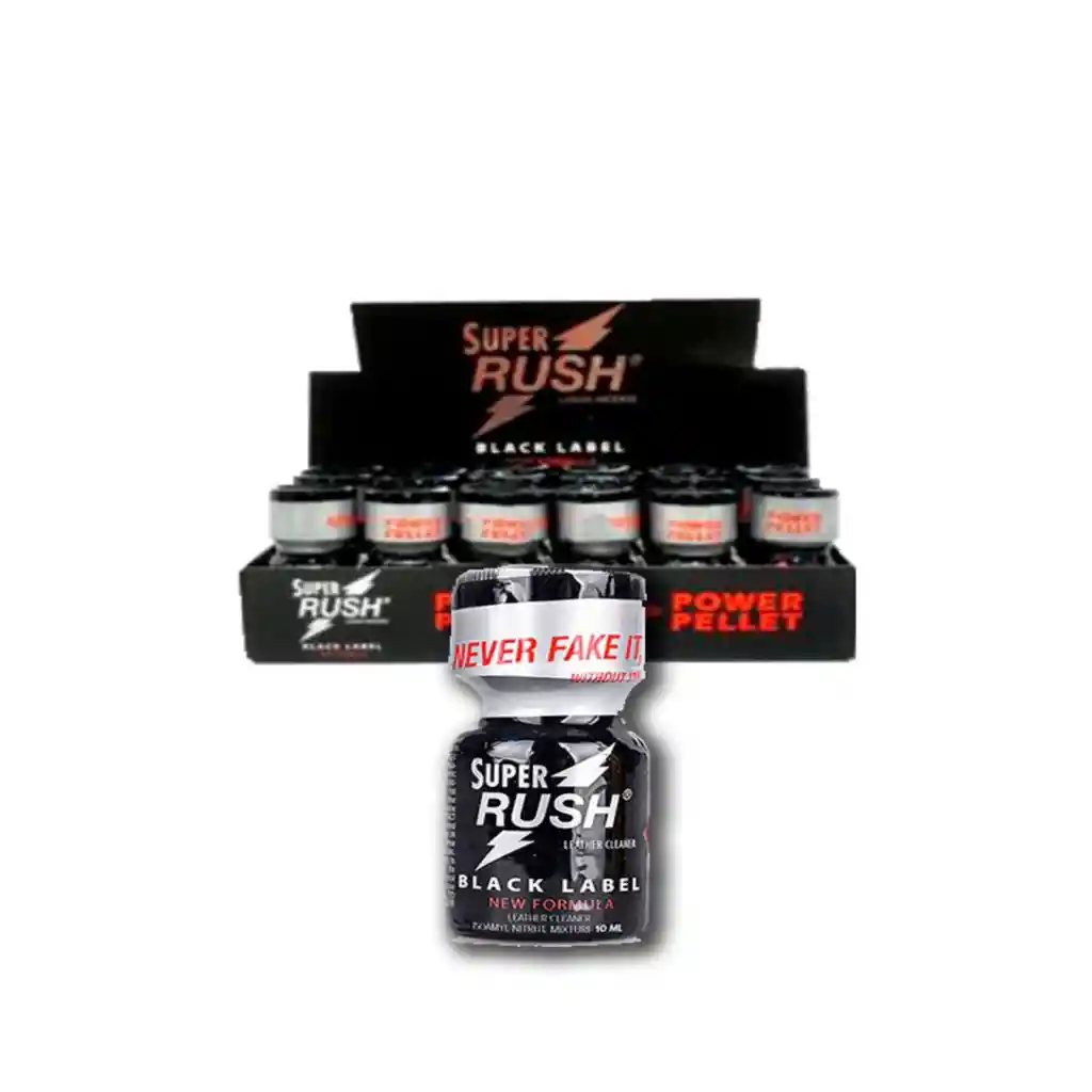 Dilatador Anal Popper Rush Ppp Corp Popper Ruhs Black