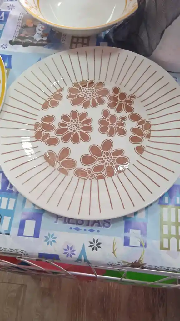 Platos Llanos Para Seco Con Diseños