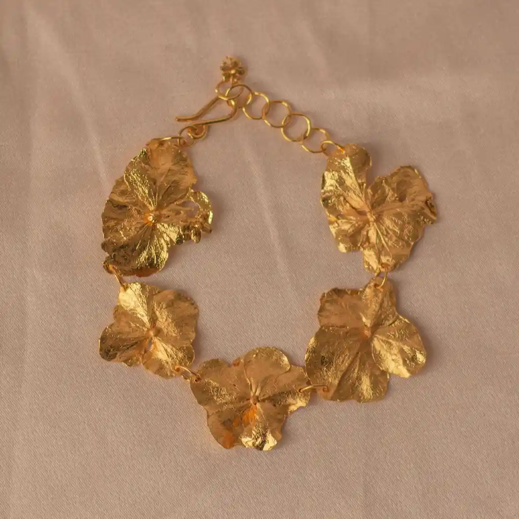 Pulsera Cinco Flor Hortensia