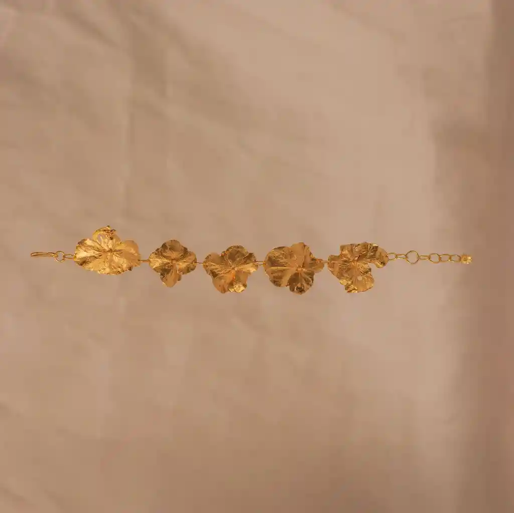 Pulsera Cinco Flor Hortensia