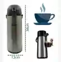 Termo Bomba 1.9 Litros Para Tinto Acero Home Elements Gris