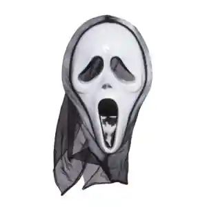 Halloween Mascara Scream El Grito Con Capucha