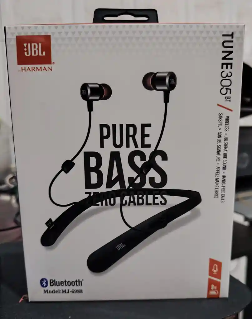 Audífonos Bluetooth Cuello Jbl Tune 305 Bt