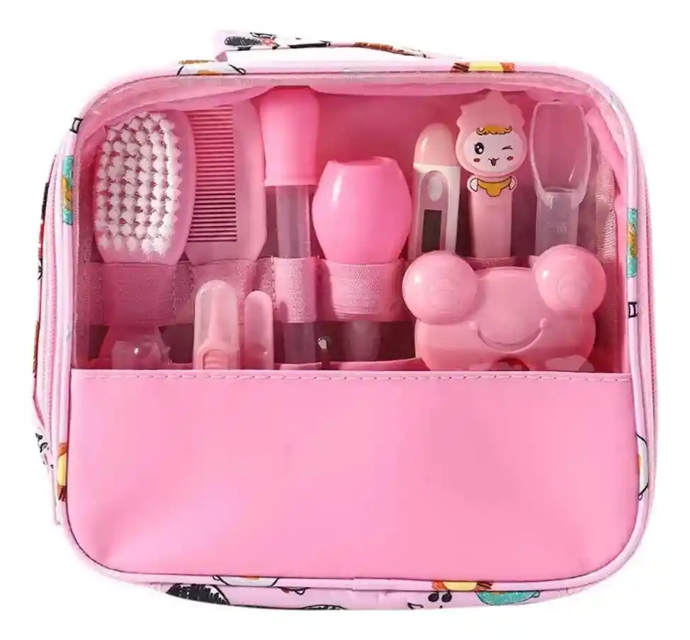 Kit Aseo Bebe Con Estuche 13 Pz