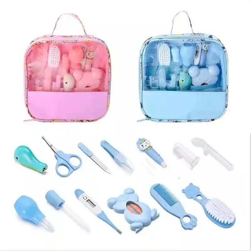 Kit Aseo Bebe Con Estuche 13 Pz