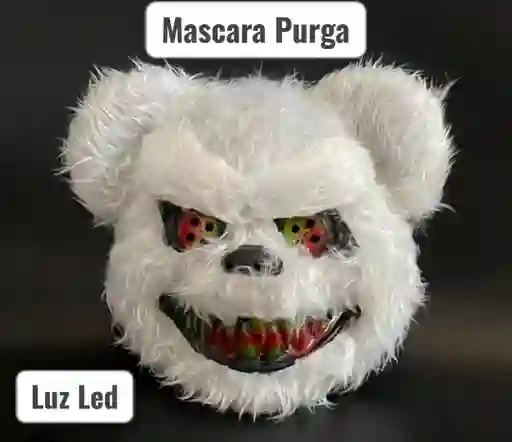 Mascara Oso Purga Luz Led