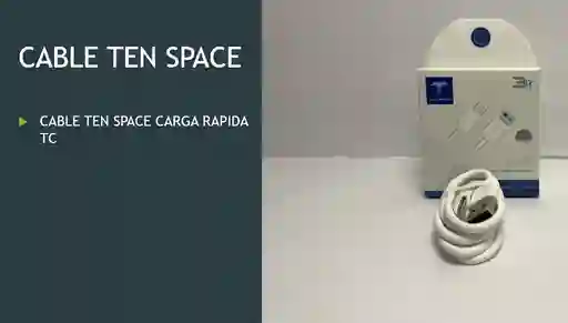 Cable Ten Space Ts-05 Tipo C