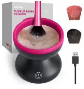 Limpiador De Brochas De Maquillaje Eléctrico