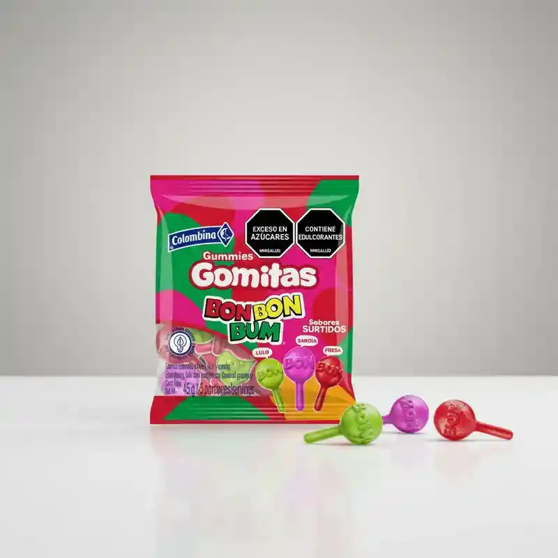 Gomita Bon Bon Bum Surtida X 45 G