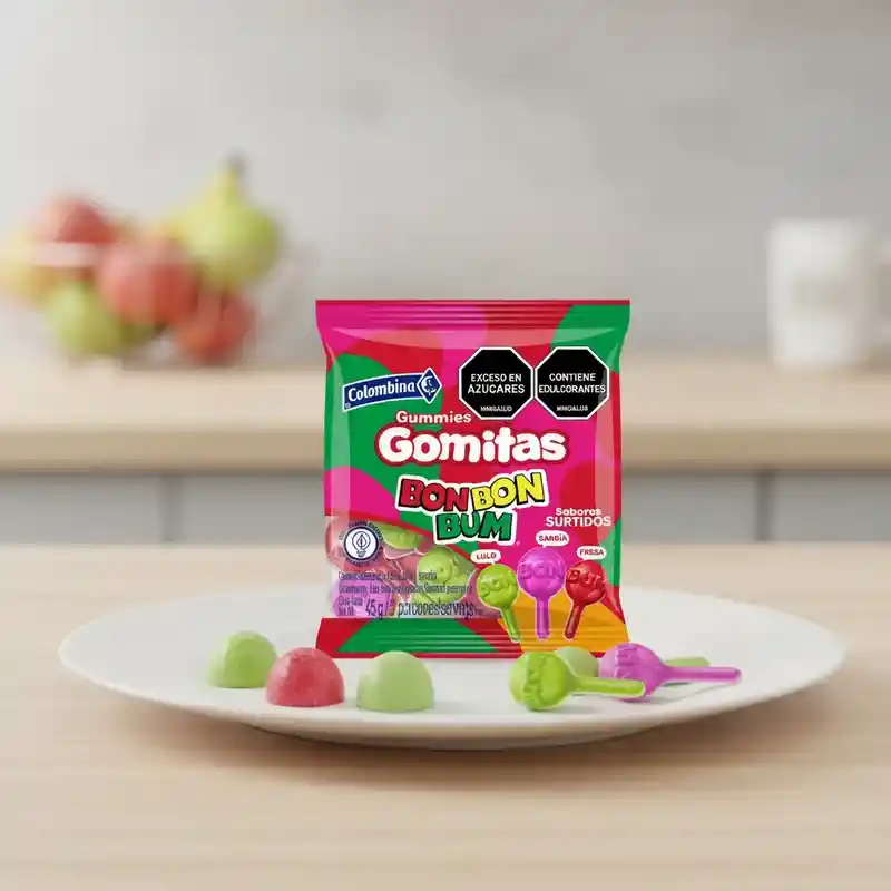 Gomita Bon Bon Bum Surtida X 45 G