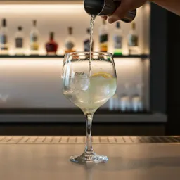 Copa Ginebra Gin Tonic 6 Unidades Vidrio Marca Cristar