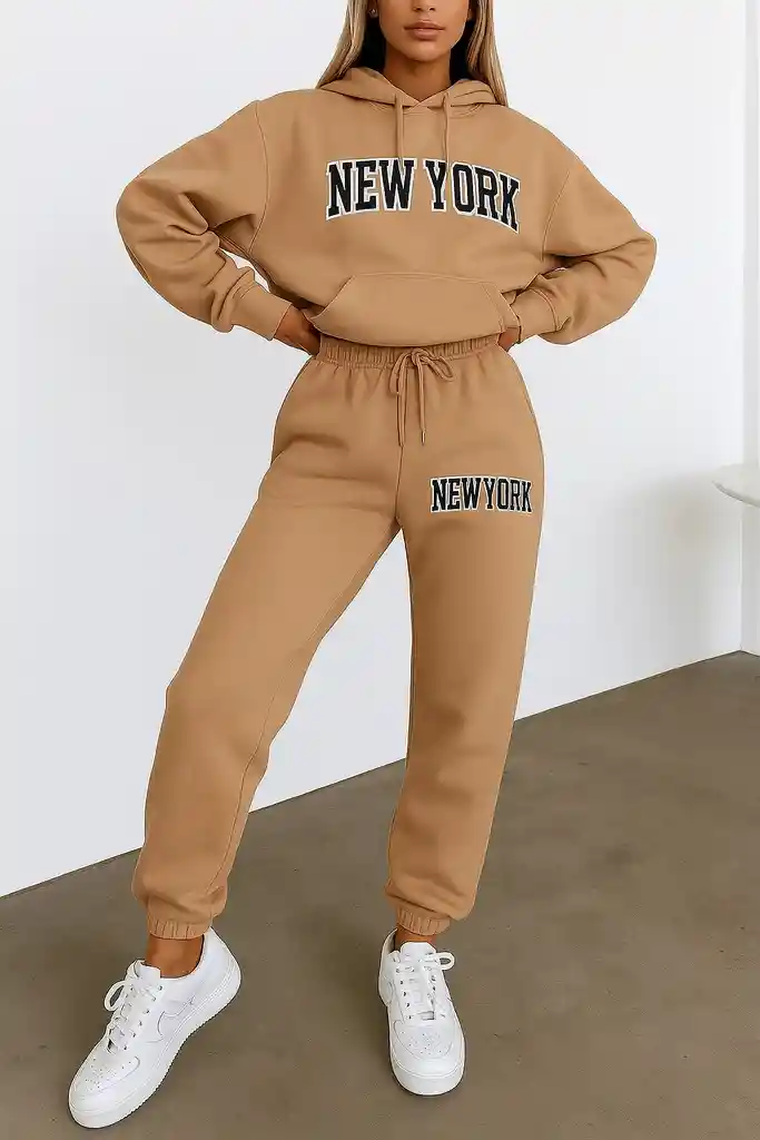 Sudadera Con Capucha Y Pantalones ,talla Unica