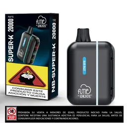 Vapeador Fume Super K Blue Razz 20.000 Puffs