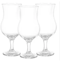 Copa Vaso Cervecera Estuche X3 Praga Vidrio Cristar