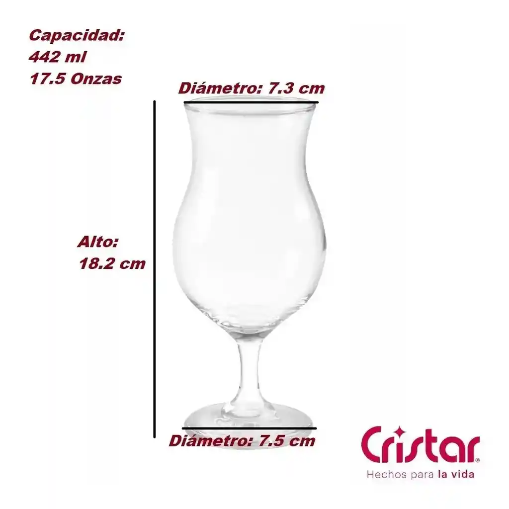 Copa Cervecera Praga Caja X 24 Unidades Cristar