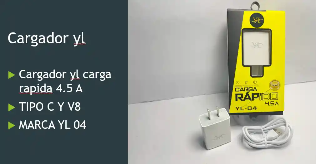 Cargador Tl-04 Tipo C