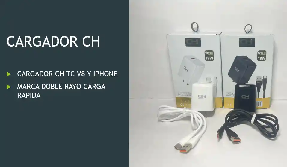 Cargador Ch Tecnology 810 Tipo C