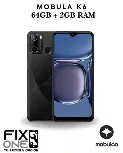 Celular Mobula K6 64 Gb Negro 2 Gb Ram