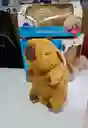 Peluche Capibara Interactivo Movimiento Luz Y Música Juguete Niños Niñas Color Café