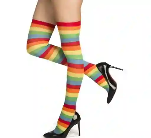 Medias Arcoíris Party Colores Calcetines