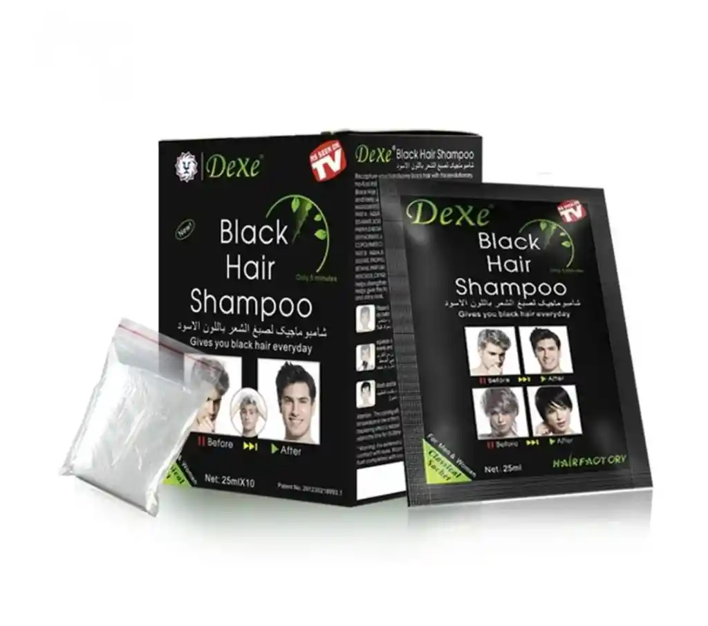 Shampoo Tinte Cubre Canas Color Negro