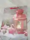 Bolsa De Regalo Navidad Farol Mediana 32 Cm X 25 Cm