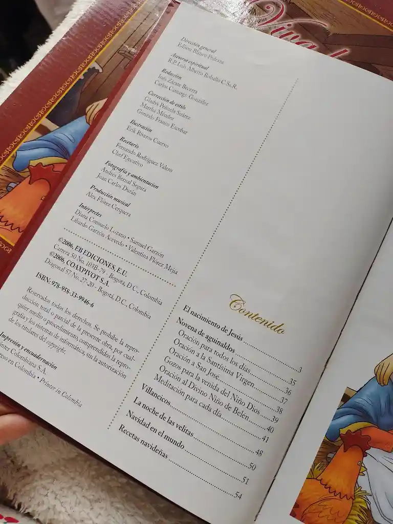 Libro Viva La Navidad En Familia + Cd Coaxpivot S.a