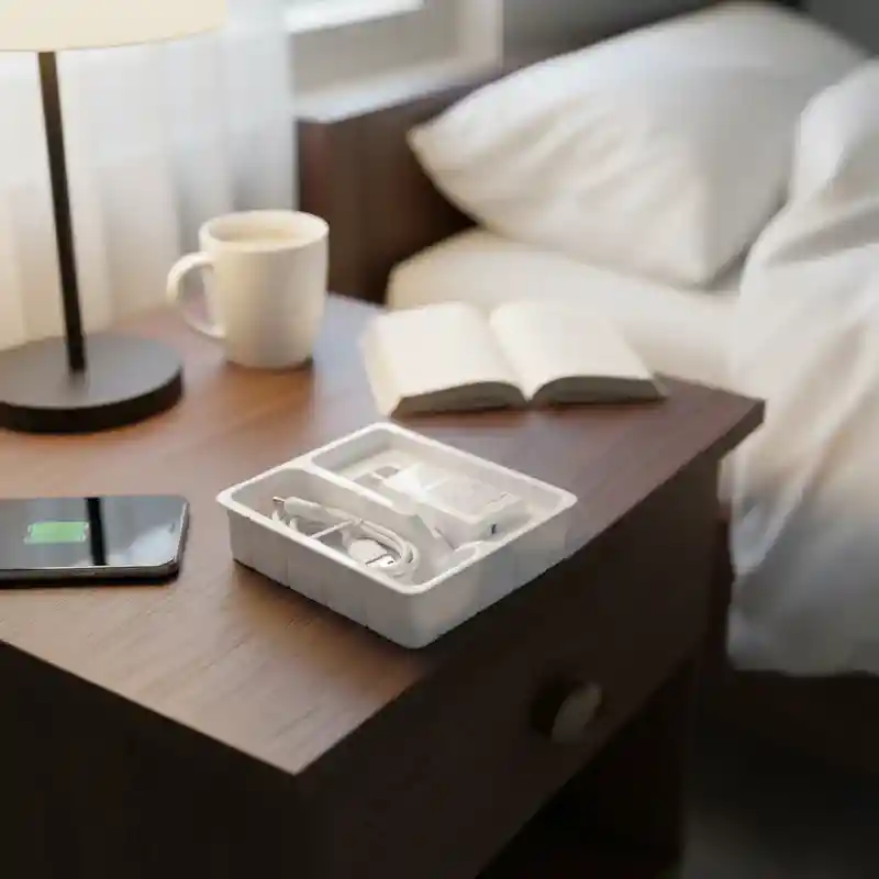 Cargador Weibo Completo Adaptador Usb Y Cable Tipo C Blanco