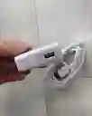 Cargador Weibo Completo Adaptador Usb Y Cable Tipo C Blanco