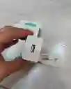 Cargador Weibo Completo Adaptador Y Cable Tipo C Blanco Sencillo