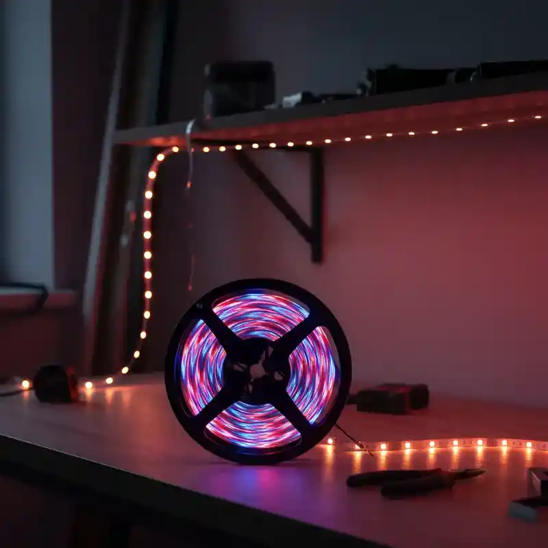 Luces Led 10 Metros Rgb Básica Con Control