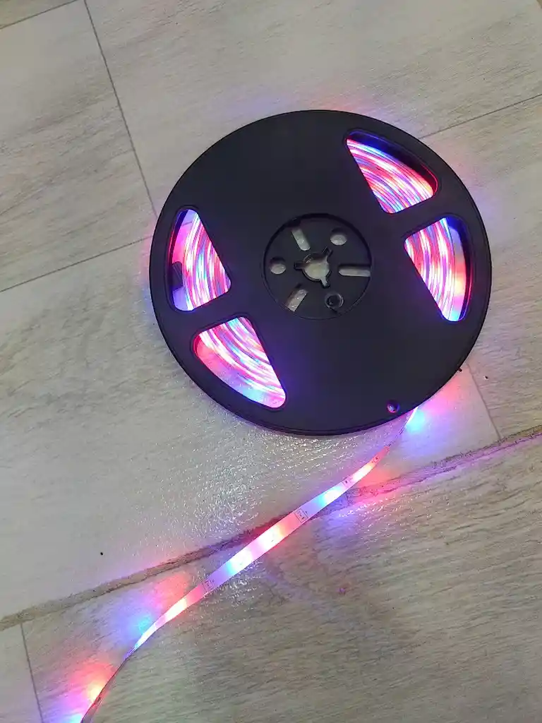 Luces Led 10 Metros Rgb Básica Con Control