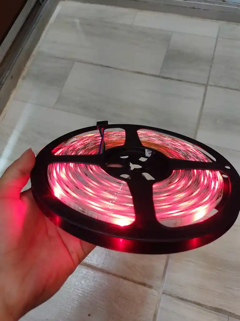 Luces Led 10 Metros Rgb Básica Con Control