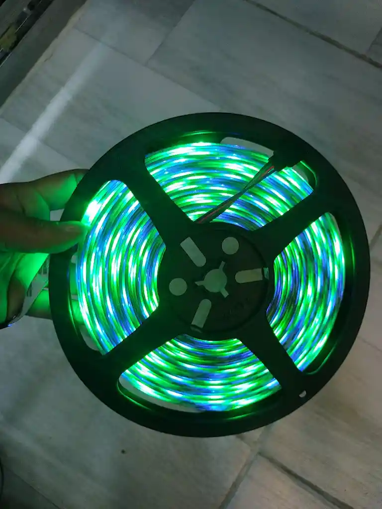 Luces Led 10 Metros Rgb Básica Con Control