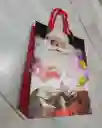 Bolsa De Regalo Navidad Papa Noel Mediana 32 Cm X 25 Cm