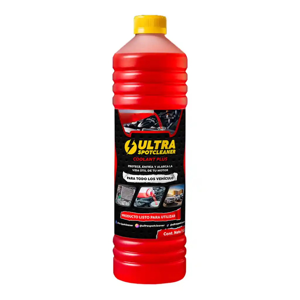 Refrigerante Coolant Plus Rojo Ultra Spotcleaner