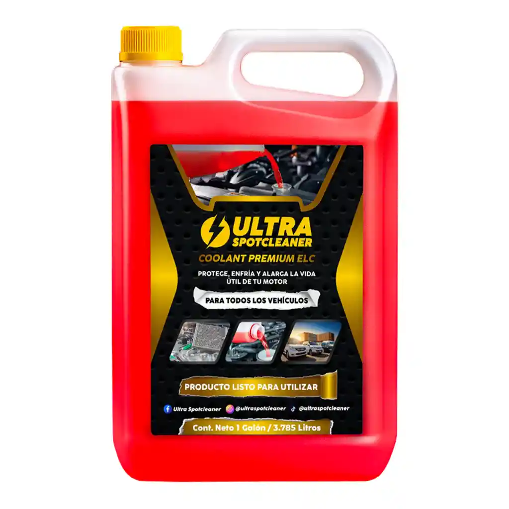 Refrigerante Coolant Premium Elc Ultra Spotcleaner