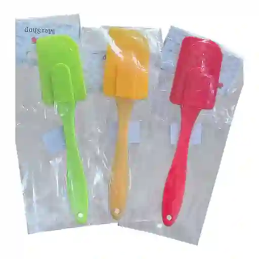 Espatula Mediana De Colores Por Unidad