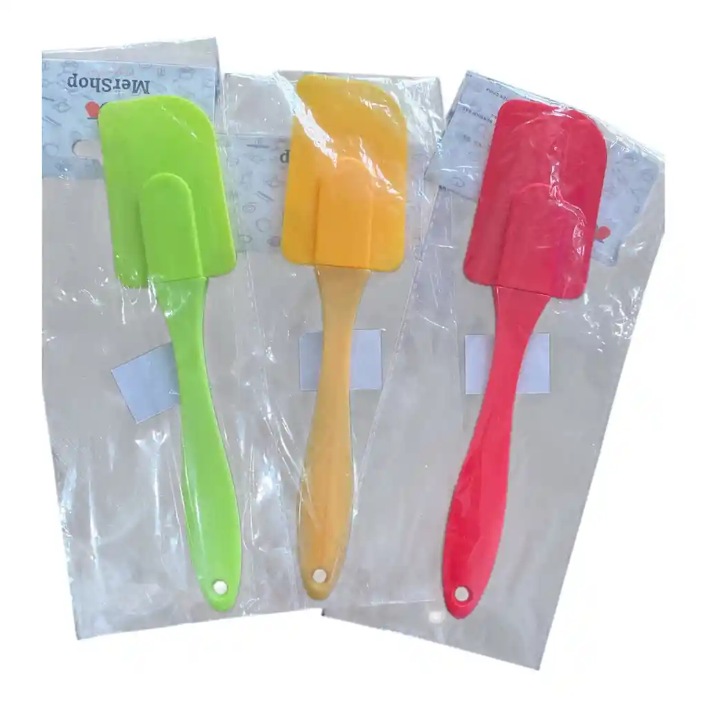 Espatula Mediana De Colores Por Unidad