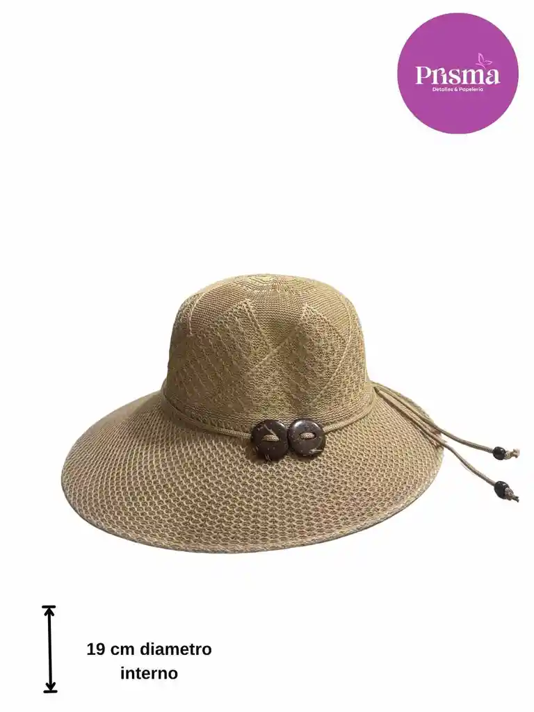 Sombrero Mediano Beige