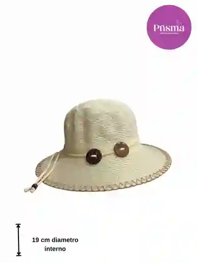 Sombrero Mediano Blanco
