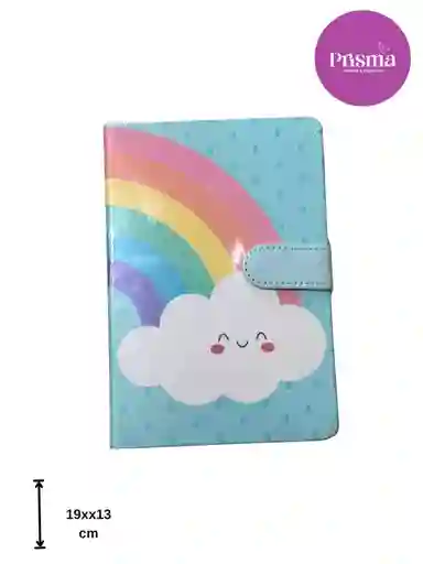 Libreta Diario Niña Nube