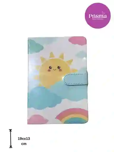 Libreta Diario Niña Sol
