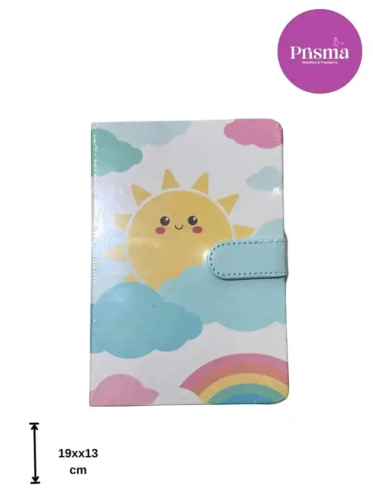 Libreta Diario Niña Sol
